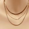 Chic Bohemian Multi-Layered Clavicle Necklace - European & American Hip-Hop Style