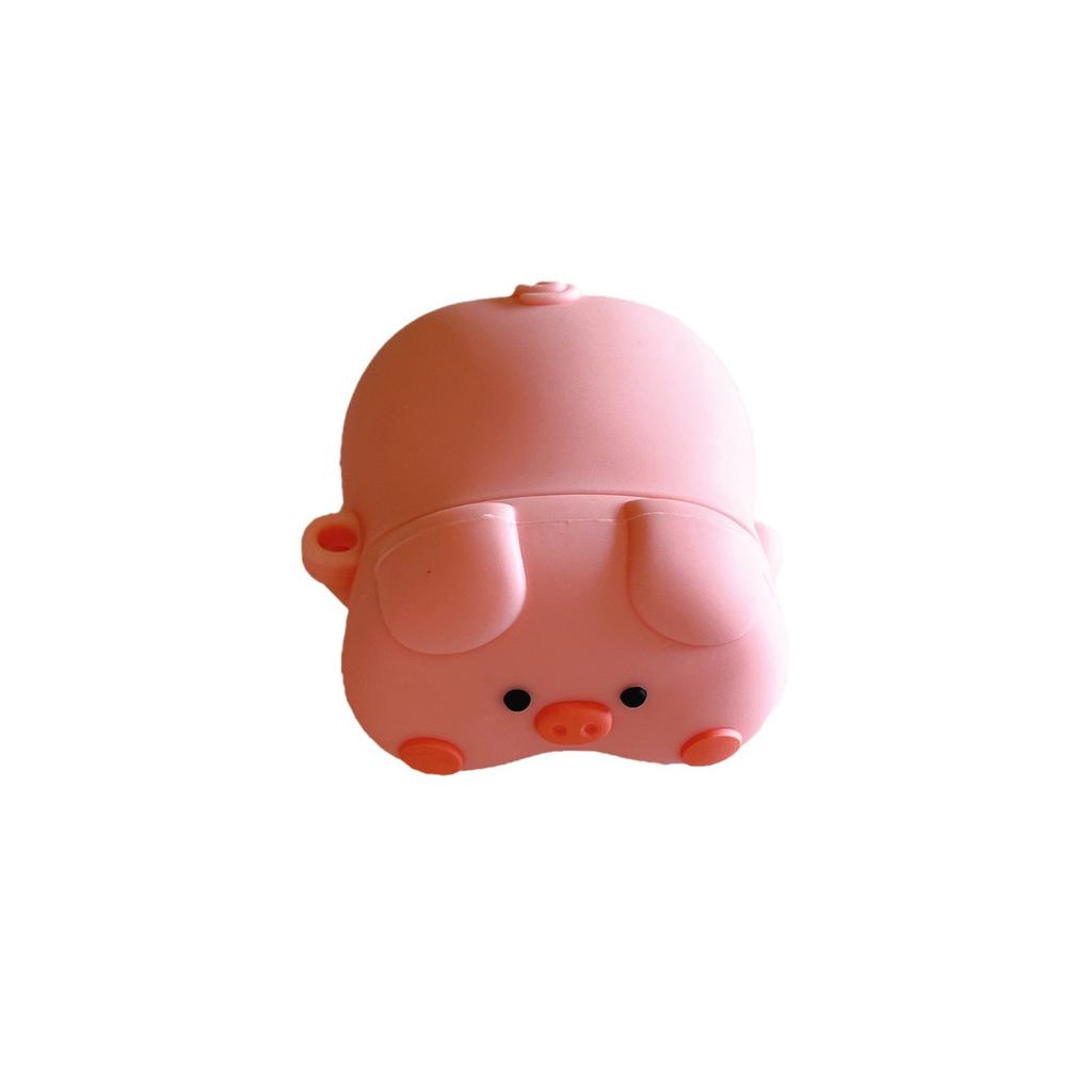 Cute lying pig for airpodsPro1 apple 1011 bluetooth headset cover 1/1/1/1st generation protective case