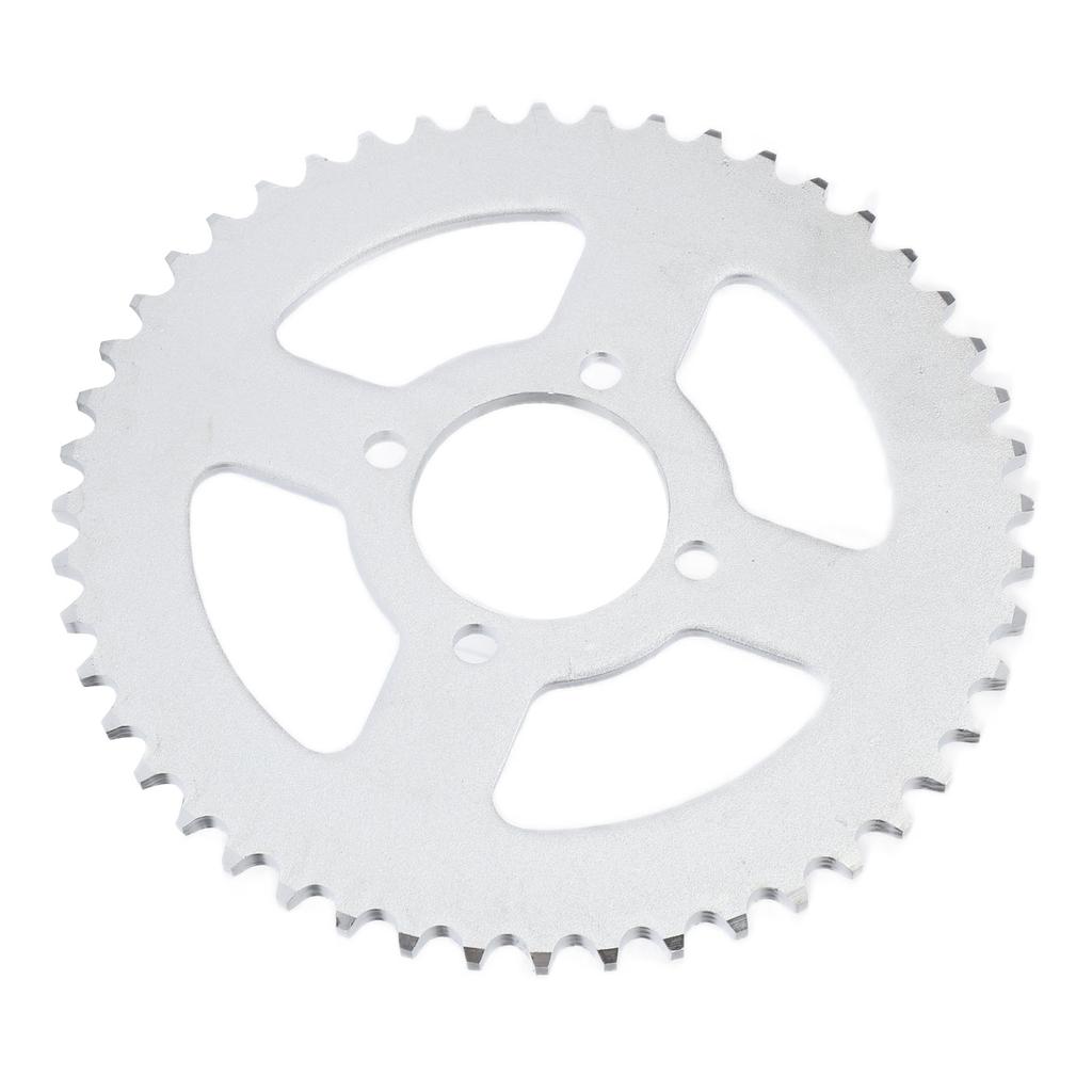 420 52mm 48T Sprocket Steel Rear Chain Roller Sprocket Kit for Electric Bicycle Kart Motorcycle