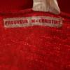 PROUVEUR M-CARISTINE 70s Made in France Vintage Track jacket 16 Red Men's Used