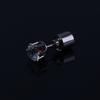 Cool Men Earrings LED Luminous DJ Dance Party Rhinestones Glow Earrings Light Up Earrings Female Ear Studs Diamond Earrings