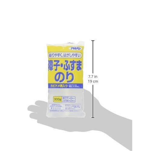 Asahipen Shoji and Fusuma Glue, 300g, No. 710, for Shoji and Fusuma Paper, Enough for Approximately 8 Shoji Doors and 2 Fusuma Paper Sheets, Diluted w