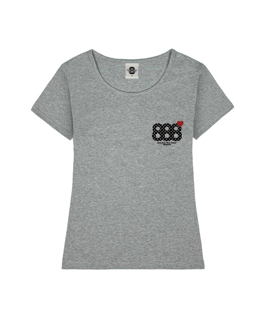 PRIMATE Reborn Women'S U-Neck Slim Fit Short Sleeve T-Shirt 6 Colors