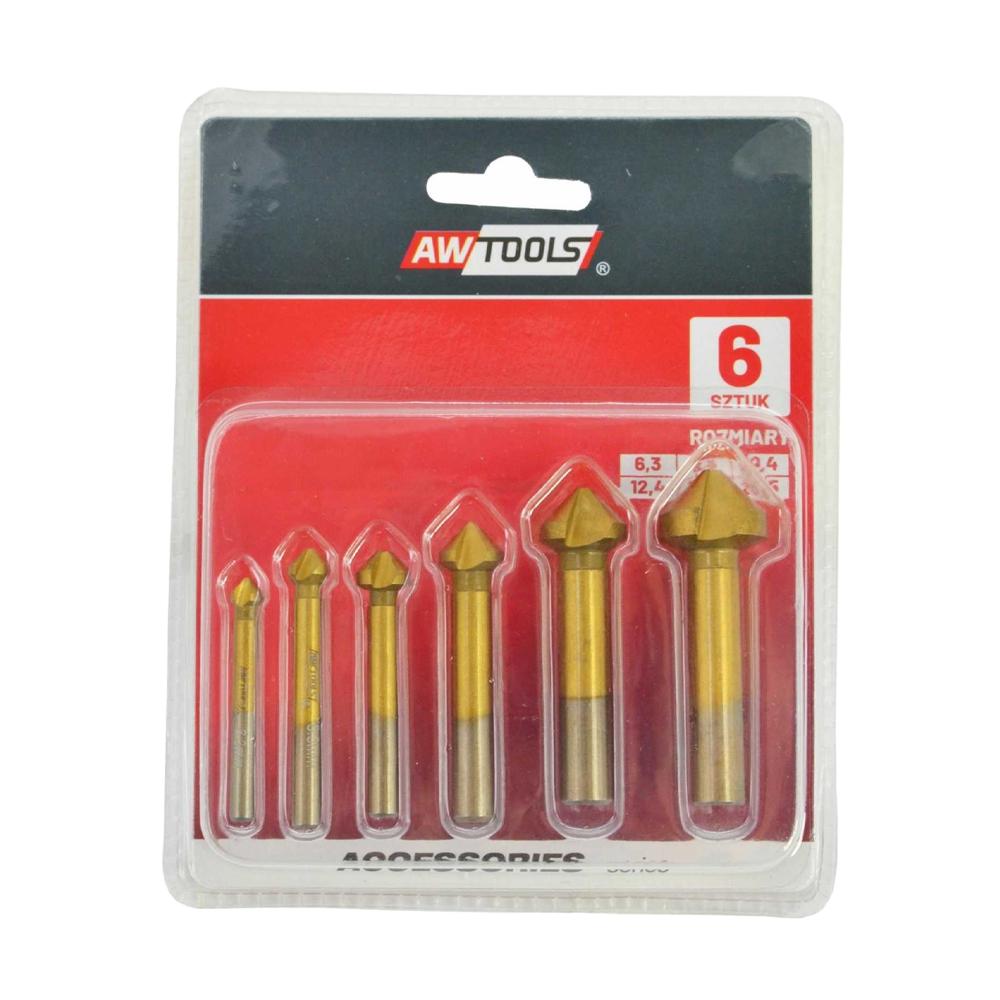 AW Tools HSS Steel Drill Bit Set (Pack of 6)