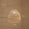 Chinese Style Handmake Rattan Pendant Lights Vintage Hanging Lamps Living Dining Room Loft Home Decor Cafe Restaurant Lighting