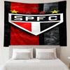 1PC Pau-lo Fc Emblem Printed Tapestry Room Decoration Wall Hanging for Living Room Bedroom, Dormitory, Birthday and Christmas Gifts