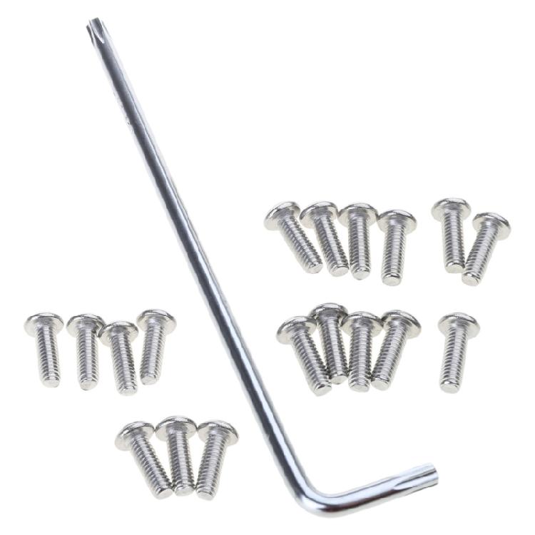 Reliability Repair Screws Set Mounting Screw Wrenches Durability Metal Screws for Home and Professional Repair