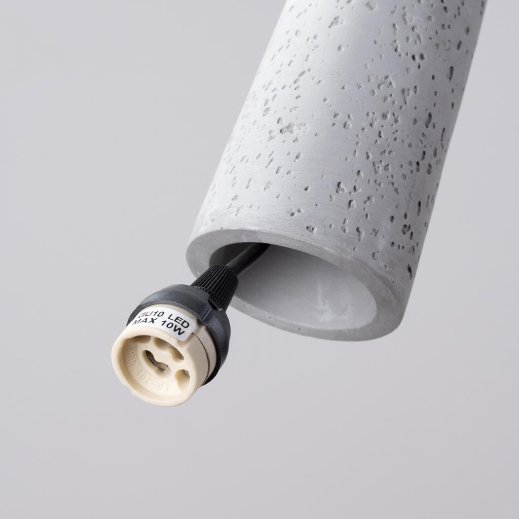 Electra concrete hanging lamp