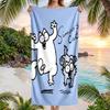 Simon'S Cat Fashion Beach Towel: Ideal for Summer Adventures Soft, absorbent and quick drying suitable for swimming and bathing