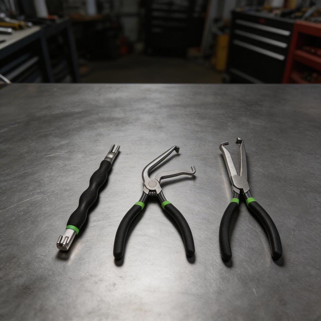 Compact Portable Connector Pliers Wire Cutter Set Dual-head Design