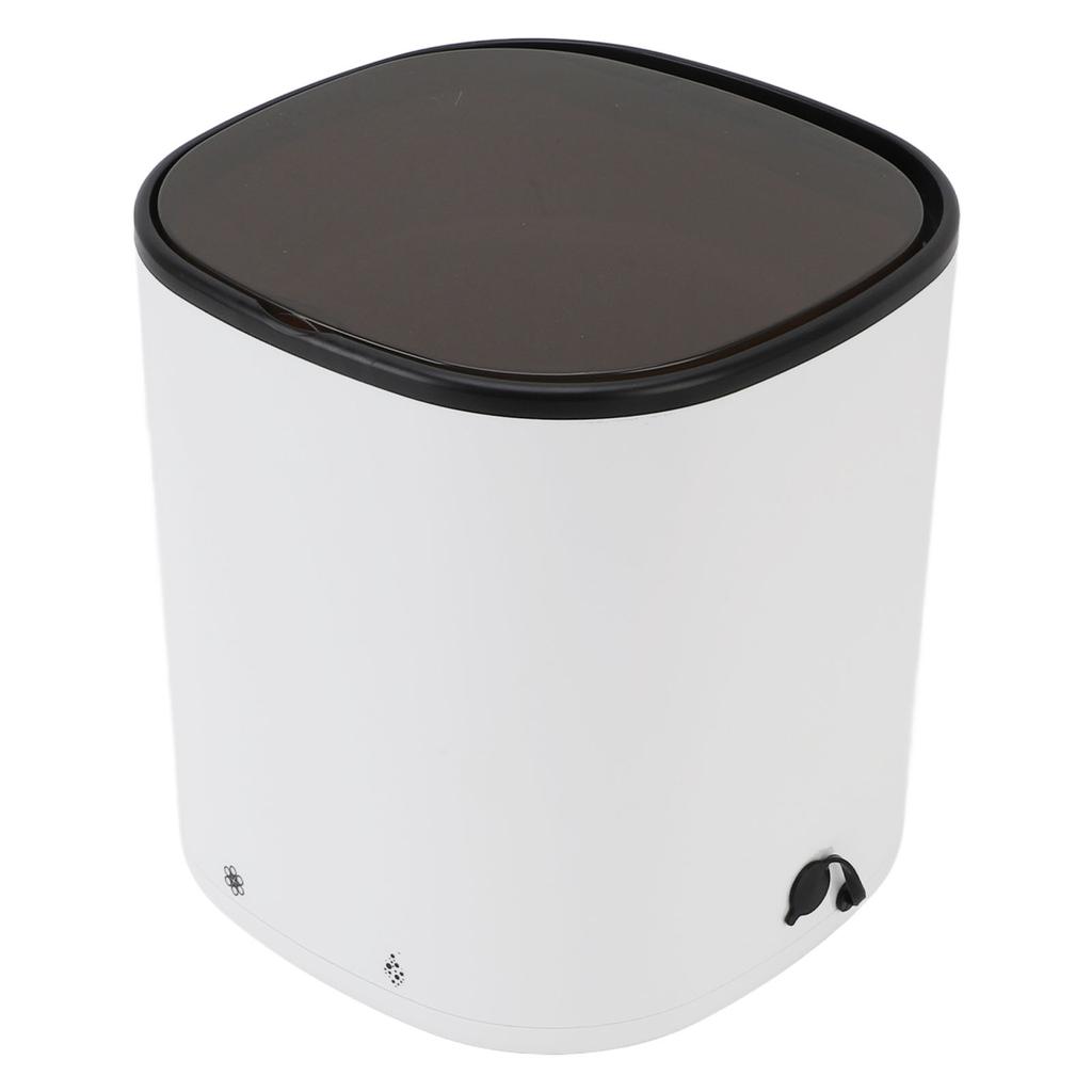 Small Washing Machine White 2000mah Rechargeable Small Washer with Drain Basket for Underwear Socks