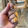 Simulation Fried Chicken Wing Keychain Creative Drumstick Bag Pendant Couple Family Keychain Pendant