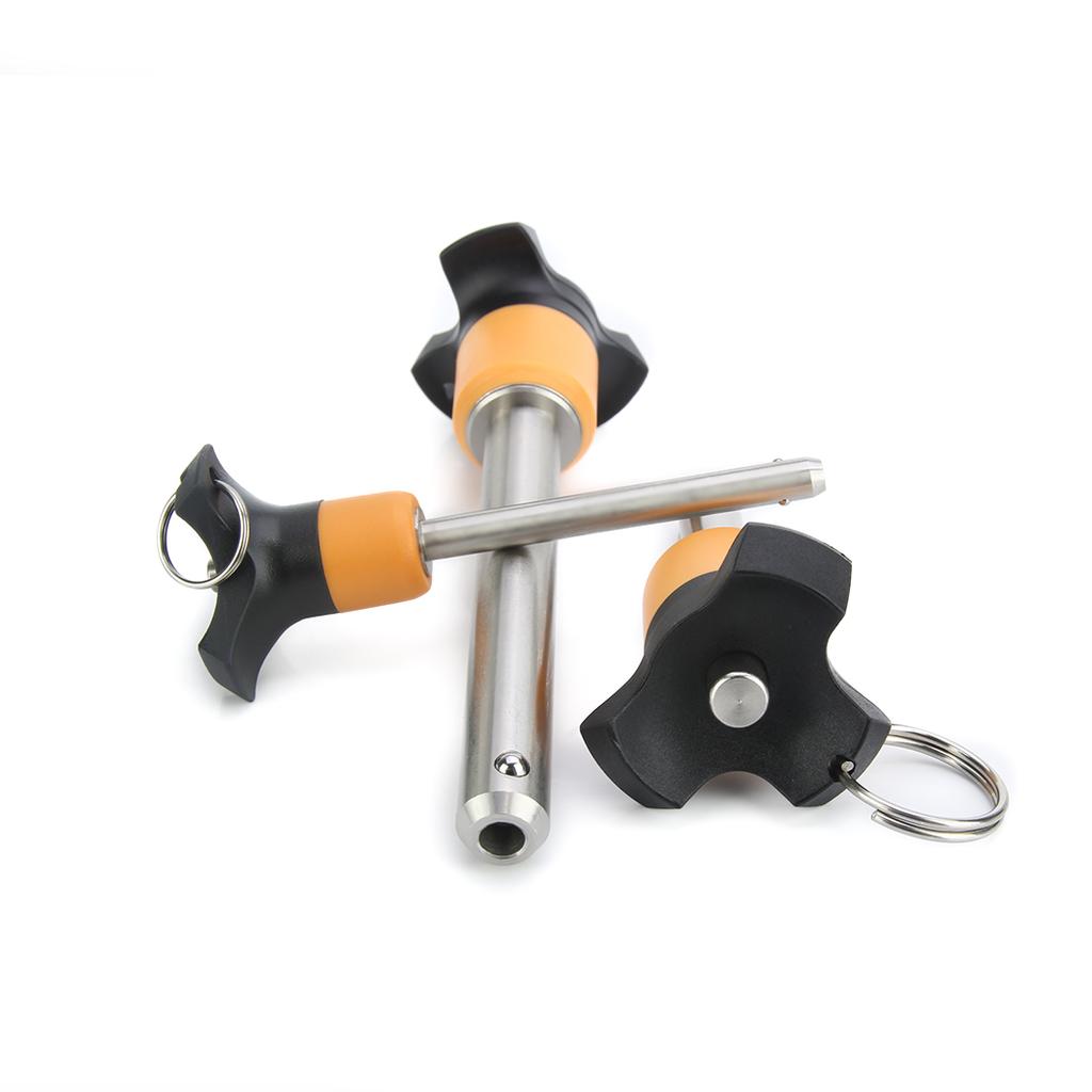 1Pc Dia 5/6/8/10/12/16mm BLP Ball Lock Pin Self-locking Quick Release Pins Precipitation Hardened Stainless Steel