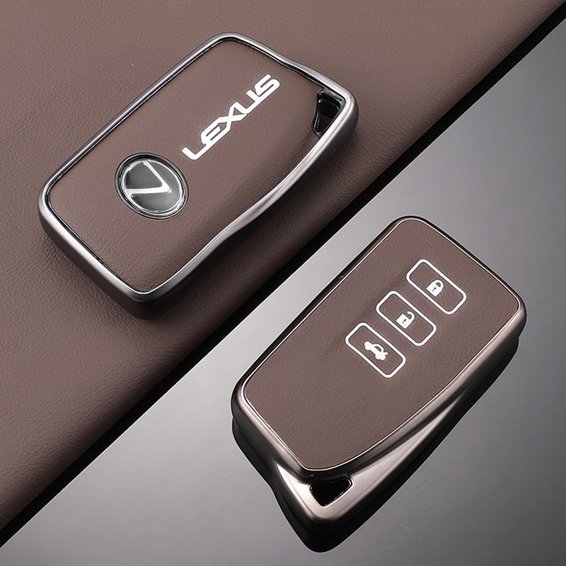 XBE2 TPU Leather Car Remote Key Cover Case Shell For Lexus NX GS RX IS ES GX LX RC 200 250 350 LS 450H 300H Keychain Accessories
