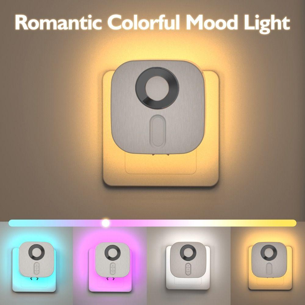 LED Dimmable Wireless Night Lamp Human Motion Sensor LED Night Light Bedroom