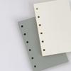 50Sheets Inner Refill Binder Paper Pages 6-hole Refill Spiral Binder Notebook Paper  Student