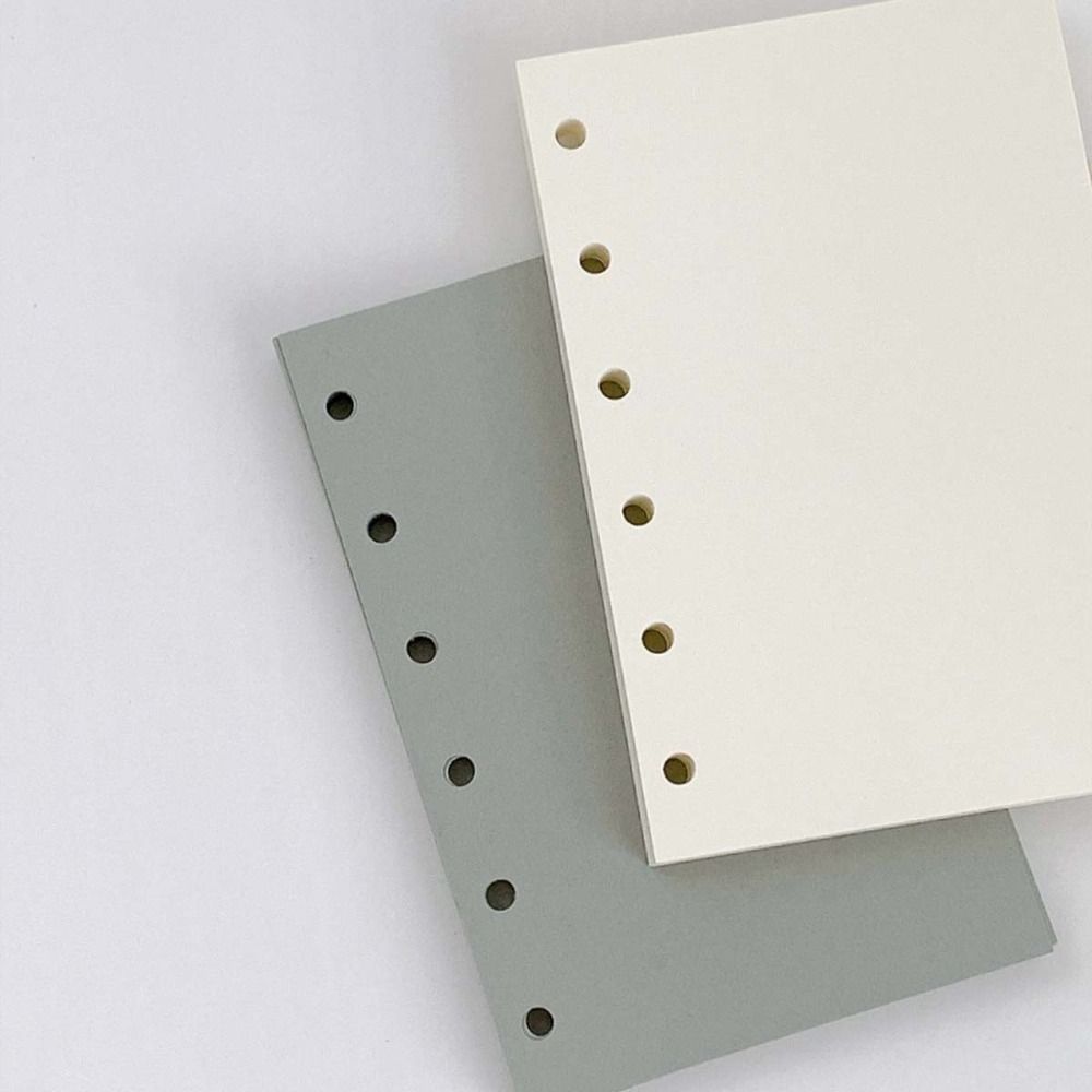 Index Inside Page Cards A7 Loose-Leaf Notebook Refill Paper  Stationery