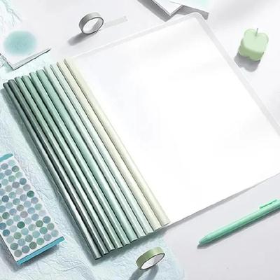 10pcs Portable Transparent A4 File Holders With Enhanced Grip Rods for File Organization Business Travel Essentials