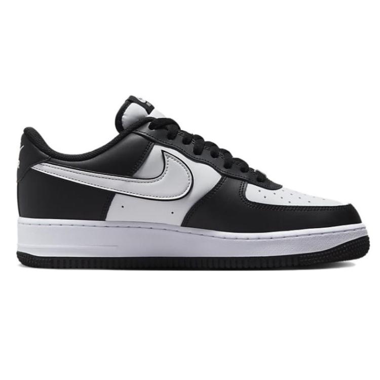 Nike Air Force 1 Low top Skateboard Shoes Unisex White Black DV0788-001(Team10-)