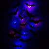 DIY Halloween Bat Stickers PVC 3D Wallpaper Decal Festival LED Bat Wall Stickers  Home Decoration