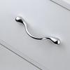 Solid Retro Cabinet Handles Gold/Silver French Style Wardrobe Handles Zinc Alloy Drawer Knobs