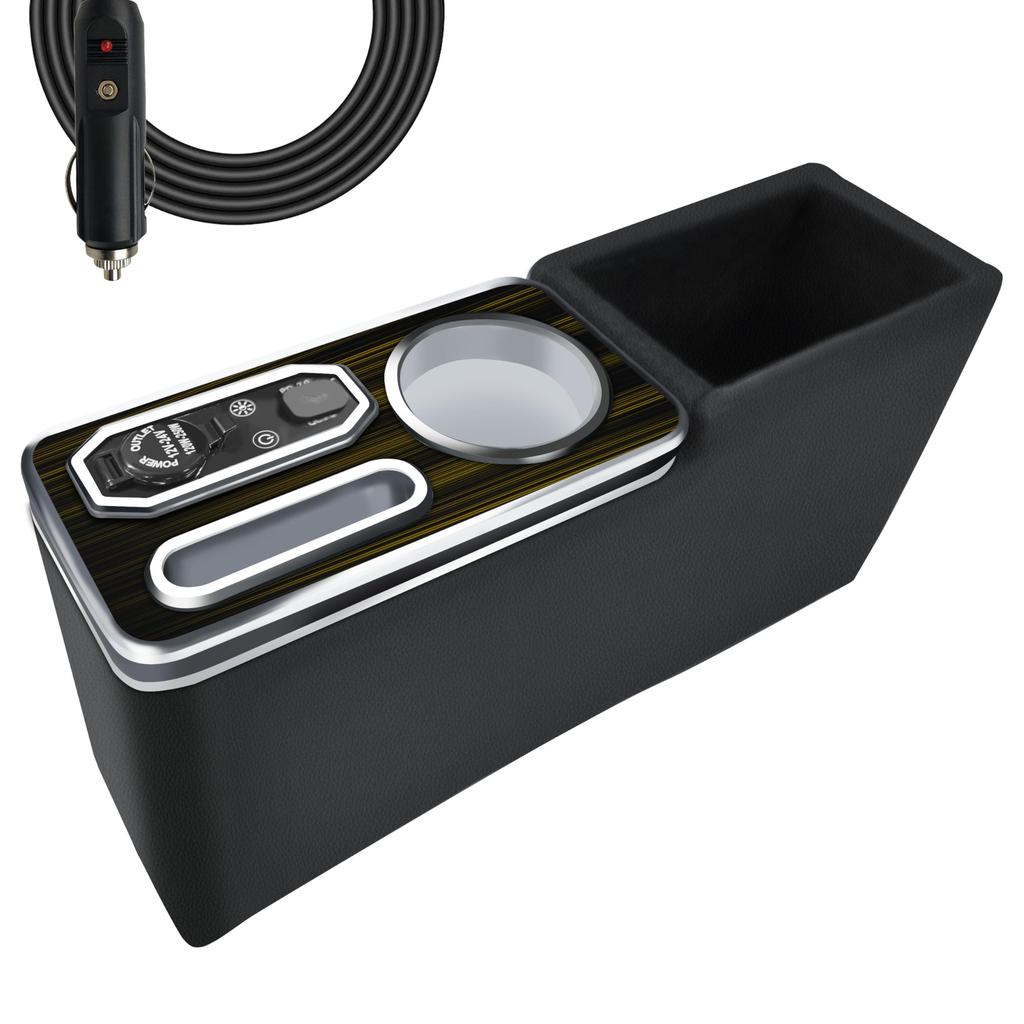 Echimy Console for Hustler G RGB Brightness USB Large Capacity Small Item Hustler Accessories 2020 Box/Armrest MR52S/MR92S Grade, 7-Color Lighting,