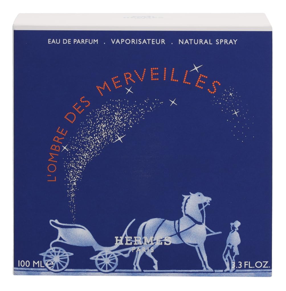 DES MERVEILLES by EAU DE PARFUM SPRAY OZ Hermes DES MERVEILLES Eau De Parfum Eau De Parfum Spray 100ml L'OMBRE Hermes, 3.3 L'OMBRE [Used]