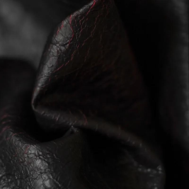PU Leather Fabric Leather Jacket Stage Background Decoration Creative Apparel Sewing Fabric Wholesale Cloth For Diy Material