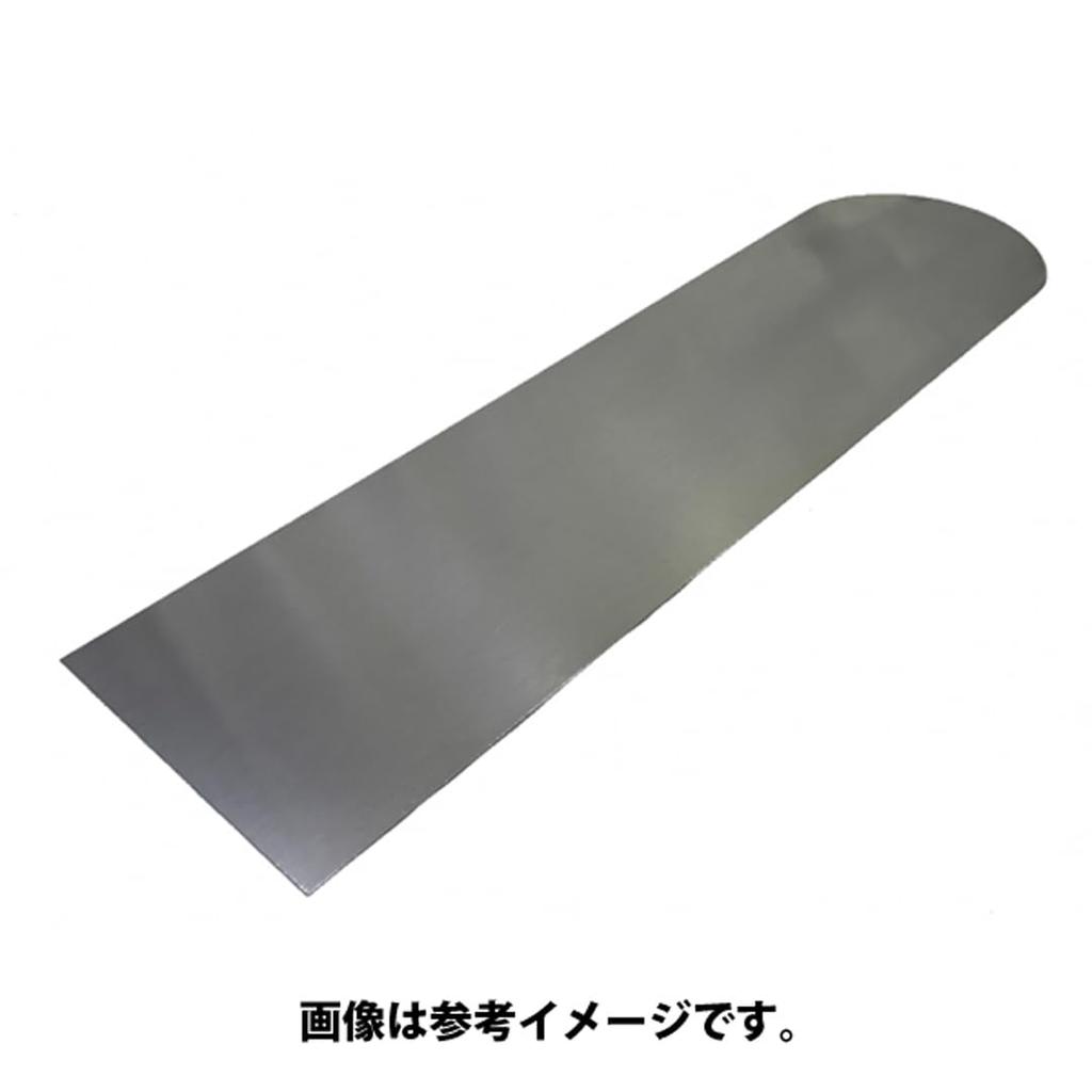 SHIBASHO Super Magic Trowel Replacement Plate Honyaki Plastering Mortar Earthenware Trowel in Hyogo (with Tape), Trowel, (Made Japan, Miki,
