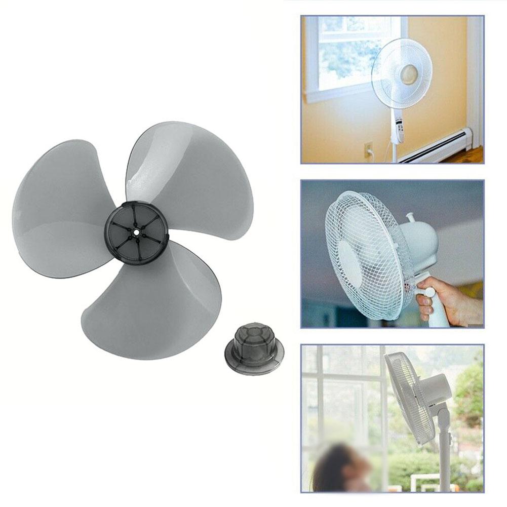 3 Leaves Plastic Fan Blade Electric Fan Accessories Household Fan Blade For Standing Pedestal Fan Suitable For 16 Inch/400mm Fan
