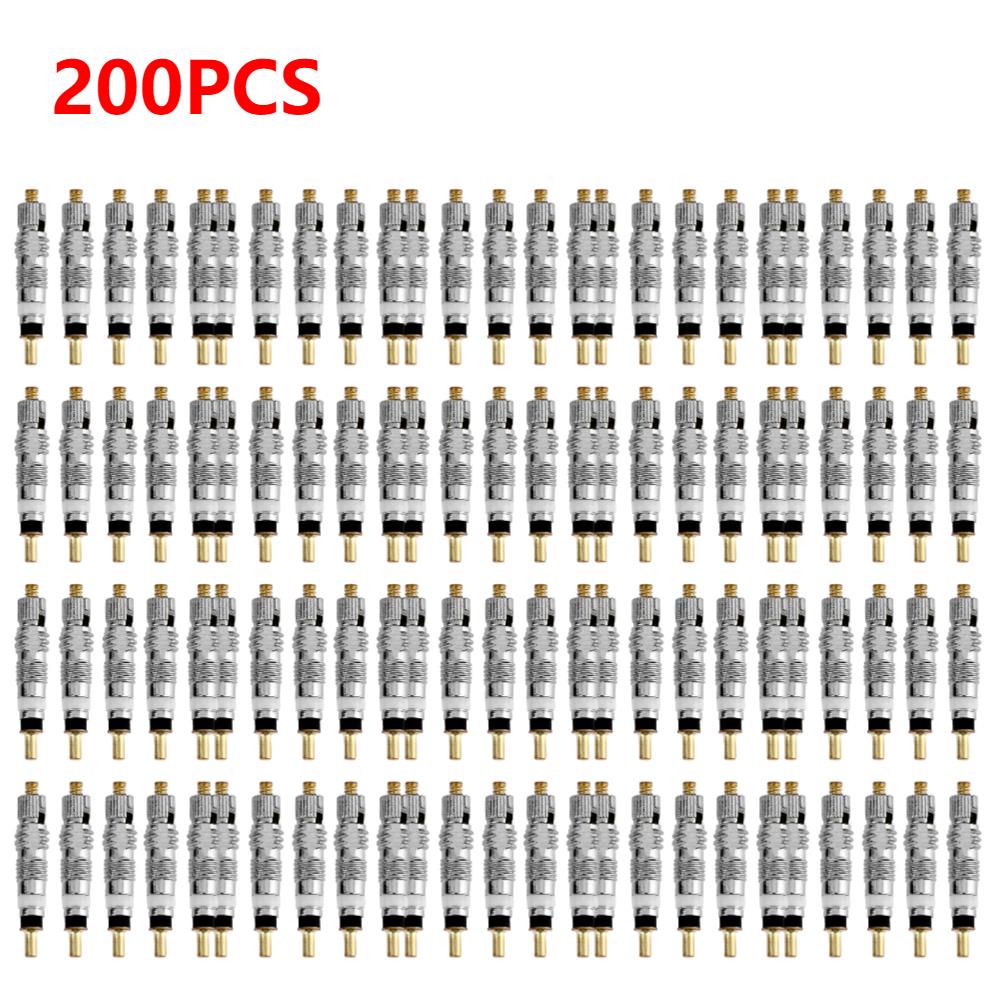 5-1000Pcs Detachable Presta Bicycle Valve Core Replacement Brass CNC FV MTB Road Bike Tire Tubes Service Parts Repair Tools Stem Caps1