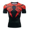Red Nightwing Short Sleeve Compression Shirts Thanos 3D Printed T Shirts Men  NEW Crossfit Top For Male Fitness Clothing