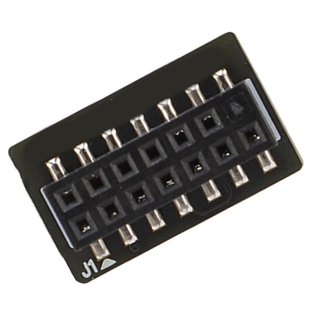 TPM 2.0 Module Support for ASROCK Motherboard 14Pin SPI TPM2.0 Remote Card Encryption Security Board for Win 11