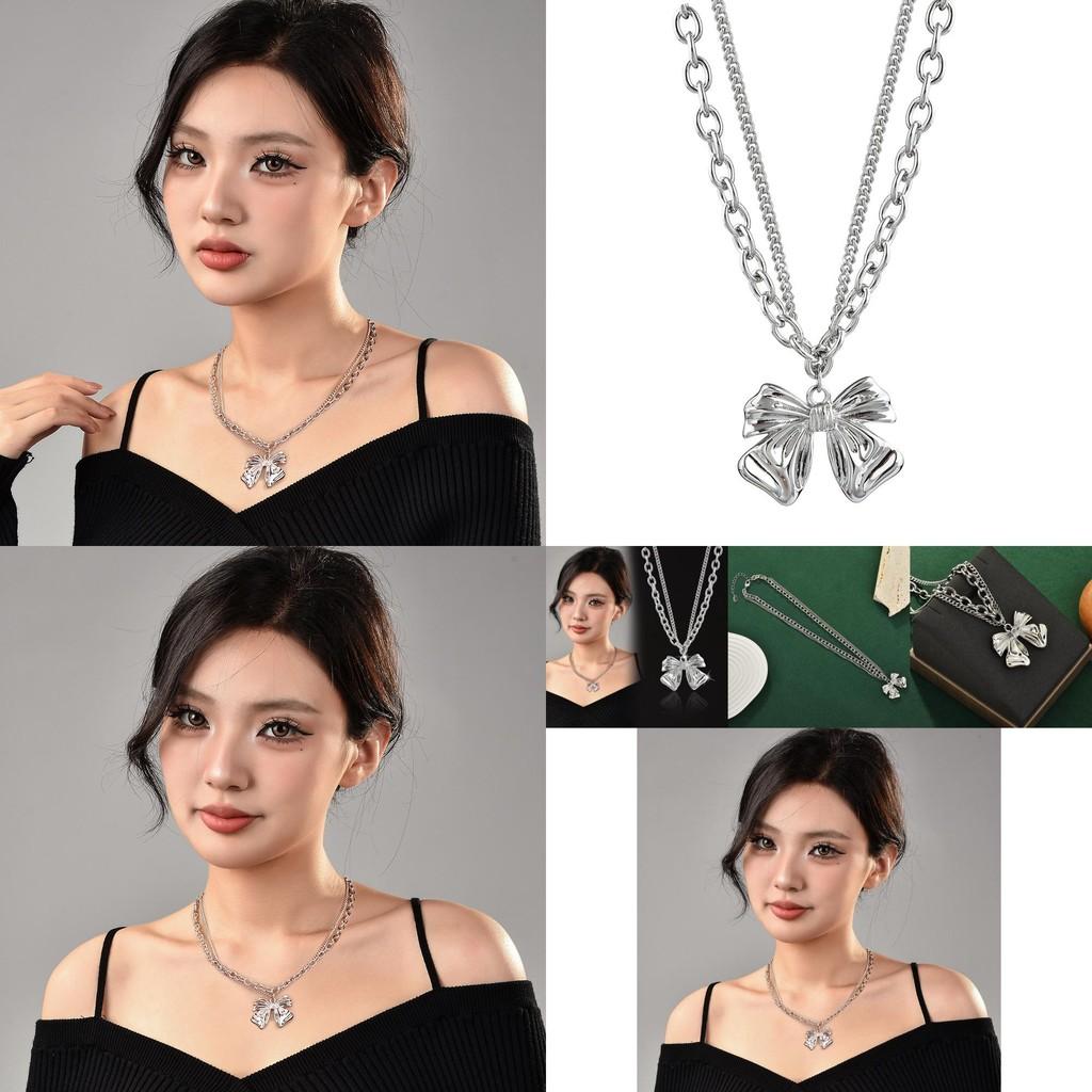Unique And Contemporary Butterfly Knot Choker Necklace Designed For Womens Fashion