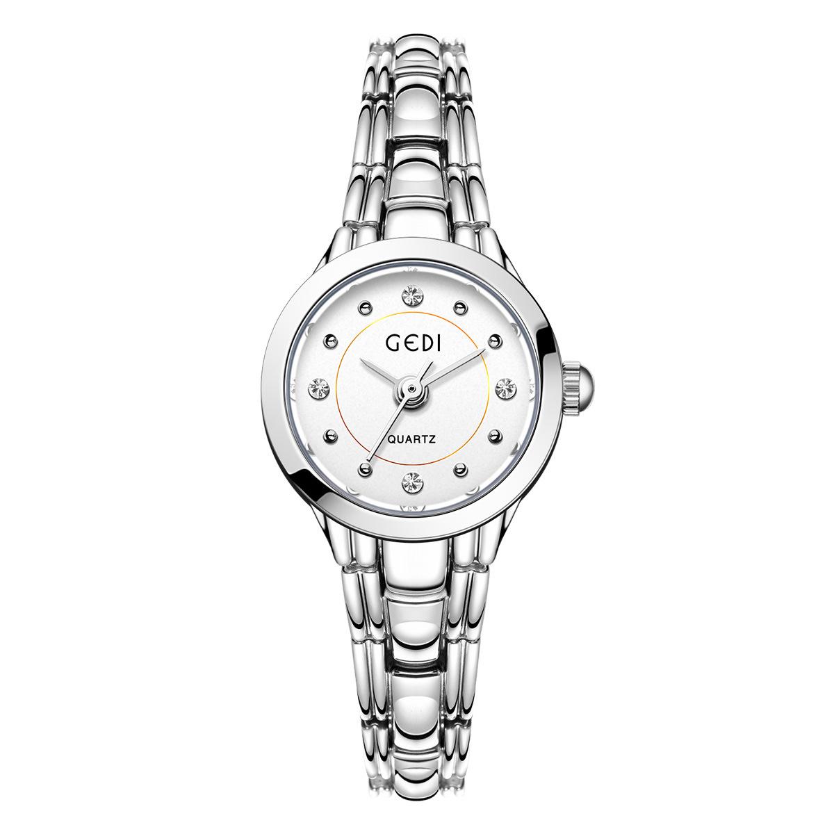 

Niche Light Luxury Small Exquisite Alloy Bracelet Watch High-End Sense Diamond-Encrusted Women S Waterproof Quartz Watch