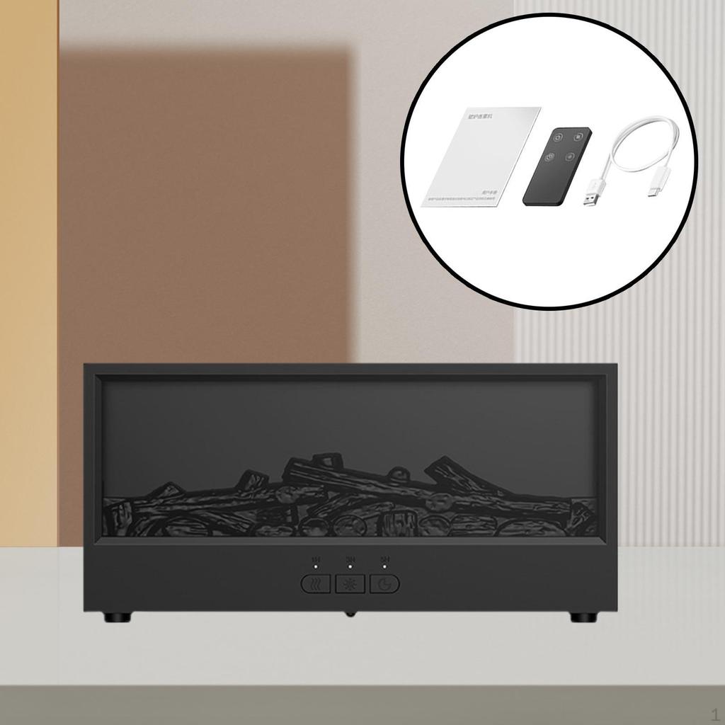 Aroma Diffuser with Flame Effect And Remote Control for Office Use