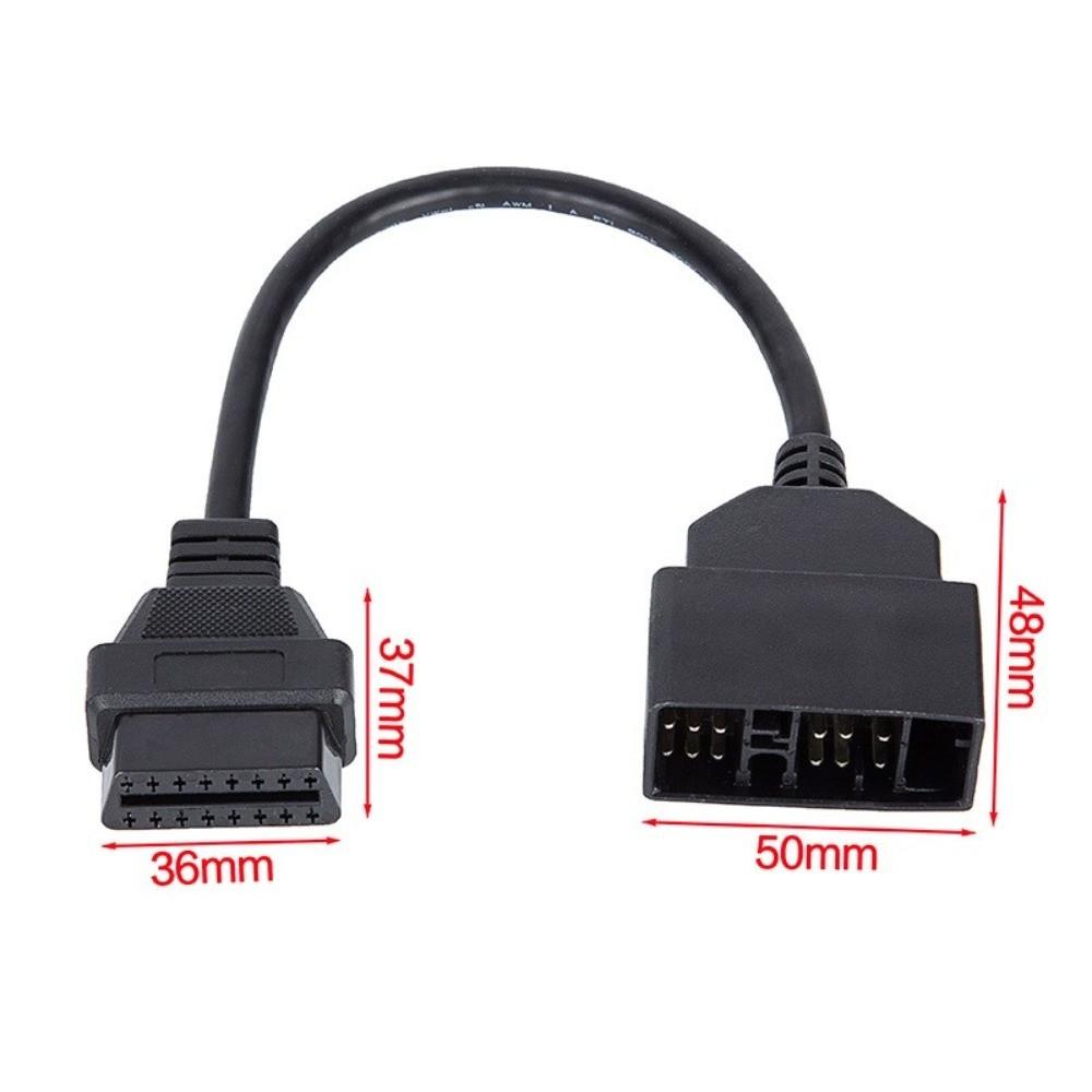 22pin17pin16pin OBD2 Diagnostic Adapter Plastic Diagnostic Connector for For Toyota Car Auto Repair