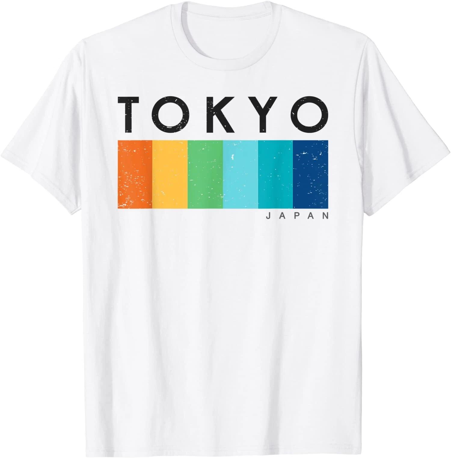 Vintage Retro Style Tokyo Japan T-Shirt S