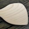 Unpainted Beech Wood Non-stick Spatula and Ladle Set - Modern Simple Wooden Cooking Utensils