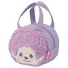 Skater Monchhichi Lunch Bag KNBD1-A Purple Sweat Material