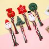 Christmas Pet Dog Chew Toys Braided Cotton Rope Santa Xmas Tree Snowman Gift DH