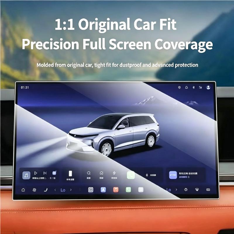 For 25-26 BYD Sea Lion 07 DM-i Center Console Navigation Screen Full Glass Tempered Film Car Display Screen Protective Film
