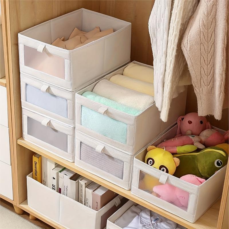 1/2pcs--Foldable Wardrobe Storage Box – Multifunctional Organizer for Clothes, Space-Saving – Mother's Day Gift – 1/2pcs