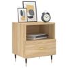 VidaXL Tables de chevet 2 pcs chêne sonoma 40x35x47,5 cm 827395