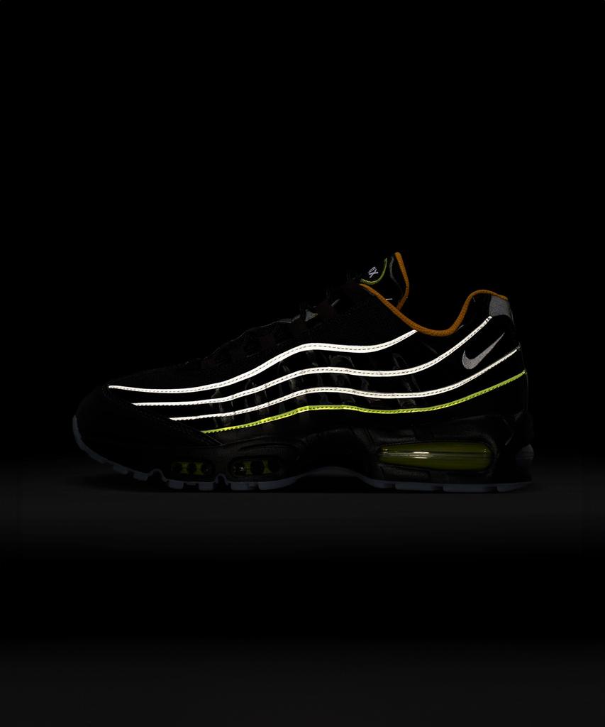 Nike Air Max 95 Big Bubble M - Black:Gold Leaf:Pair:White / Ir5901-010