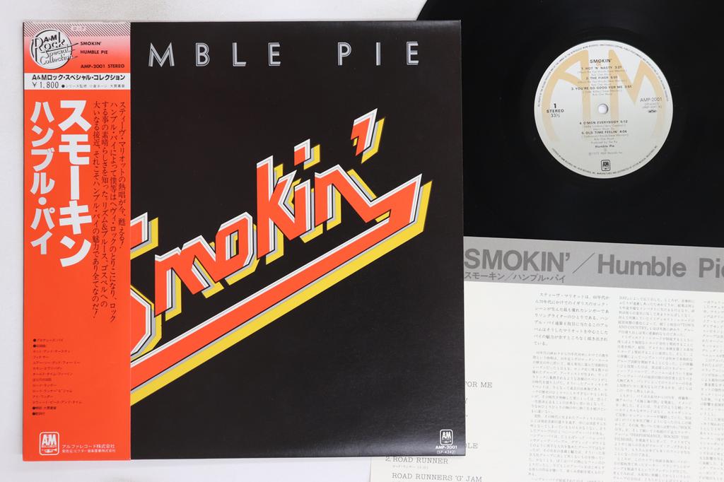 LP Record HUMBEL PIE - Smokin' AMP2001 A&M 1972 Japan Obi Rock Used
