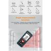 Mileseey X6 Laser Distance Measure With Angle Mini Handheld Digital Trena Rangefinder Meter Measuring For Home Design