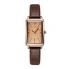 Retro Style Small Square Plate Women'S Watch Light And Small High-End Belt Watch Women'S Quartz Watch