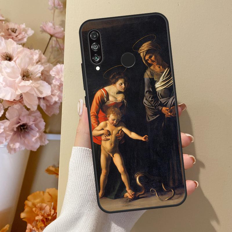 Madonna di Loreto Caravaggio For Huawei Nova 12i 8i 11i 12s 9 10 SE Y60 Y70 Y90 Y72 Y73 Y61 Y91 P60 Pro P30 P40 Lite Case