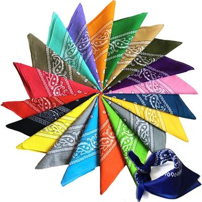 Magic Outdoor Sports Cotton Paisley Headscarf